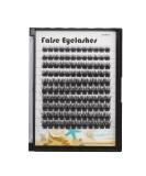 Large Tray- 120 Clusters Mixed D Curl False Eyelashes Makeup DIY Extensions (10-12-14-16mm) - Buy Online on SooperMarket.com
