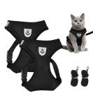 Buy Nizirioo Cat Harness & 2 Safe Cat Dishes - Stylish Black Set for Small Medium Pets - Buy Online on SooperMarket.com