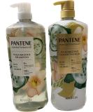 Pantene Essential Botanicals White Tea and Cucumber Volumizing Shampoo and Conditioner Set - 38.2 oz Per Bottle - 0% Parabens  Dyes  Mineral Oil  Phthalates  and Phosphates Shampoo & Conditioner Set 38.2 oz - Buy Online on SooperMarket.com