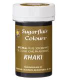 Sugarflair Khaki Spectral Food Colouring Paste - 25g | Highly Concentrated Dye for Sugar Pastes, Buttercream, Royal Icing | Vibrant Color Option - Buy Online on SooperMarket.com
