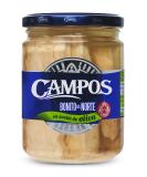 Buy Campos White Tuna in Olive Oil - 400g Glass Jar | Perfect for Salads & Starters | Gourmet International Shipping - Buy Online on SooperMarket.com