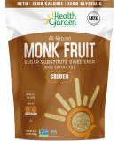 Health Garden Monk Fruit Sweetener, Golden- Non GMO - Gluten Free - Sugar Substitute - Kosher - Keto Friendly (3 lbs) 3 Pound (Pack of 1) - Buy Online on SooperMarket.com