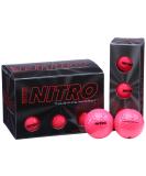 Nitro Maximum Distance Golf Ball (12-Pack) Pink - Buy Online on SooperMarket.com