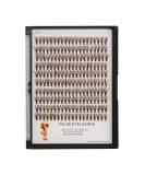 Buy Large Tray 10-20mm Brown Color Lash Extensions | 20 Roots D Curl Individual False Eyelashes - 0.07mm Thickness | Volume Makeup Tools - Buy Online on SooperMarket.com