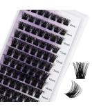 D Curl 0.07mm 8-16mm Mix Cluster Lashes | Soft & Wispy DIY Extensions | Wide Stem Individual Eyelashes - XHFD-C3-0.07-D-816 - Buy Online on SooperMarket.com