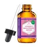 Vitamin C Brightening Serum by Leven Rose 100% Natural Dark Spot Remover for Face for Collagen Boost, Anti-Aging, Deep Hydrating for Dry Skin, Collagen Building Face Moisturizer 1 oz - Buy Online on SooperMarket.com
