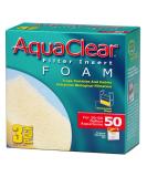 AquaClear 50 Foam Filter Inserts, Aquarium Filter Replacement Media, 3-Pack, A1394 - Buy Online on SooperMarket.com