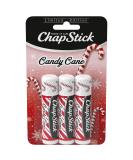 ChapStick Candy Cane Peppermint Lip Balm - 0.15 Oz (Pack of 3) | Lip Moisturizer for Lip Care - Buy Online on SooperMarket.com