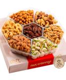 Mixed Nuts Gift Basket in Red Box (7 Assortments, 1 LB) Holiday Christmas Gourmet Bouquet Arrangement Platter, Birthday Care Package, Healthy Food Kosher Snack Tray for Adults Men Women Red Deluxe - 7 Piece Assortment - Buy Online on SooperMarket.com