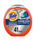 Tide Hygienic Clean Heavy Duty Power PODS Laundry Detergent Original 41 ct - For Visible & Invisible Dirt - Buy Online on SooperMarket.com