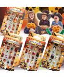 SEO Optimized Meta Title: "Halloween Press on False Nails for Kids - 96 pcs | Full Cover Fake Nails with Adhesive Tabs for Holiday Nail Art Decoration - Buy Online on SooperMarket.com
