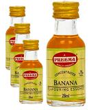 4 x 28ml Banana Essence Baking Aroma Flavour Concentrated Cakes Cookies - Buy Online on SooperMarket.com