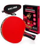 Idoraz Ping Pong Paddle Professional Racket - Table Tennis Racket with Carrying Case - ITTF Approved Rubber for Tournament Play - Best Table Tennis Paddle Single Paddle - Buy Online on SooperMarket.com