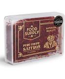 Saffron Finest Pure Premium Saffron Safran The Food Supply Saffron is CERTIFIED Grade A++ LAB TESTED Highest Grade for Saffron for Tea Paella Rice Desserts Sweets (1g (Pack of 1)) - Buy Online on SooperMarket.com