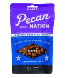 Pecan Nation Maple Flavored Roasted Sweet Pecan Pieces 4 oz - Natural, Antioxidant-Rich, Non-GMO Nut Snack for Adults & Kids - Buy Online on SooperMarket.com
