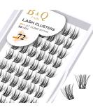 Buy DIY Individual Eyelashes - 72 PCs B & Q Reusable Wispy Fluffy Extensions for Beginners (D-16mm B03) - International Shipping - Buy Online on SooperMarket.com