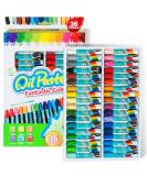 Non-Toxic Oil Pastels Set - 36 Assorted Colors for Kids, Artists & Beginners - Soft Pastels for Painting, Drawing & Graffiti - Art Supplies - Buy Online on SooperMarket.com