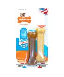 Nylabone Teething Puppy Chew Toys | Puppy-Friendly Materials | Promotes Positive Chewing Habits | X-Small/Petite (2 Count) - Buy Online on SooperMarket.com