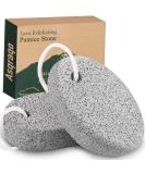 2PCS Natural Pumice Stone for Feet - Asqraqo Lava Pedicure Tools Hard Skin Callus Remover for Feet and Hands - Natural Foot File Exfoliation to Remove Dead Skin, and Callusess - Buy Online on SooperMarket.com