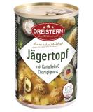 Three star hunting pot with potatoes and mushrooms |Delicious finished dish with meatballs in the practical recyclable canned - Buy Online on SooperMarket.com