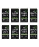 Pine Tar Bar Soap by The Grandpa Soap Company | Original Wonder Soap | 8-Pack 4.25 Oz Bars | Cleanser, Deodorizer & Moisturizer - Buy Online on SooperMarket.com