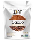 Zint Organic Cacao Powder 8 oz | Raw & All-Natural Cocoa Superfood - Buy Online on SooperMarket.com