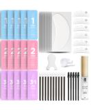 CLIONE PRIME Lash Lift Kit - 44 Pcs Eyebrow Lamination kit 5 Applications Eyelash Perm Kit Home & Professional Use Eyelash Lift Kit Lash Perm Kit Made in Korea Eyebrow Lift Kit 44 Pcs Lash Lift Kit - Buy Online on SooperMarket.com