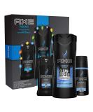 AXE Phoenix Holiday Gift Set With Body Spray, Antiperspirant & Deodorant Stick and Body Wash for Grooming 3 count - Buy Online on SooperMarket.com
