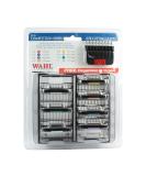 WAHL Stainless Steel Comb Attachments, Combs for Standard Max 45, Durable Plastic Combs, Colour Coded Tabs, Set of 8, Easy Organisation, Clipper Guide Combs, Multi Colour, 8 Count (Pack of 1) - Buy Online on SooperMarket.com