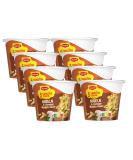 Maggi 5 minutes Terrine noodles in forest mushroom cream sauce delicious ready meal instant pasta with mushrooms 8-pack (8 x 56g) in forest mushroom sauce 56 g (1 Pack) - Buy Online on SooperMarket.com