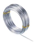 32.8 Feet Aluminum Wire  Wire Armature  Bendable Metal Craft Wire for Making Dolls Skeleton DIY Crafts(Silver  3 mm Thickness) 3 mm Thickness Silver 1 - Buy Online on SooperMarket.com
