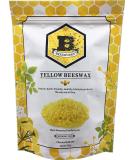 Beesworks Beeswax Pellets, Yellow, 1lb-Cosmetic Grade-Triple Filtered Beeswax (1) 1 Pound (Pack of 1) - Buy Online on SooperMarket.com