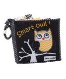 Newborn Baby Toys 0-6 Months Crinkle Cloth Books For Babies Infants  Tummy Time Mirror Toy High Contrast sensory Toys  Black White Baby Book 1 Year Old Stroller Car Toys 3-6 Months Boys Girls Gift-Owl - Buy Online on SooperMarket.com