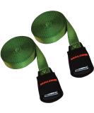 Malone Auto Racks 15' Load Strap 2 Pack Green - 15 Feet | Secure your Gear - Buy Online on SooperMarket.com