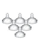 Dr. Brown s Natural Flow Level 2 Wide-Neck Baby Bottle Silicone Nipple  Medium Flow  3m+  100% Silicone Bottle Nipple 6 Count (Pack of 1) Level 2  6 Pack  3m+ Nipple - Buy Online on SooperMarket.com