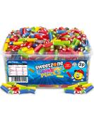 Sweetzone Rainbow Mini Pencils Retro Sweets Tub Candy Sticks 350 pc 805 g Halal Sweets Sweets Bulk Sweet Cart Gummy Sweets American Candy UK British Sweets for Sweet Enthusiasts - Buy Online on SooperMarket.com