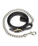 LeMieux Leather Trot Up Chain for Horses in Brown - Detachable - Easy to Use Trigger Clip - One Size - Buy Online on SooperMarket.com
