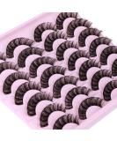 JIMIRE Russian Strip Eyelashes Cat Eye Volume Eyelashes Natural Look Like Eyelash Extensions Fluffy D Curly Thick Faux Mink Hybrid Lashes 14 Pairs Pack Natural RS Lashes - Buy Online on SooperMarket.com