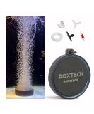 Buy Boxtech Aquarium Air Stone Set - 130mm Diffuser for Enhanced Oxygenation | Sand Plate & Aerator Stone for Fish Tanks - Buy Online on SooperMarket.com