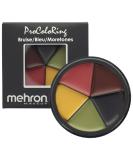 Mehron Makeup 5 Color Bruise Wheel for Special Effects, Movies, Halloween - Buy Online on SooperMarket.com