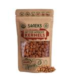 Sareks Bitter Apricot Seeds Organic Raw - Resealable Bag (10oz)%100 USDA Organic Certified, Non-GMO, Raw, Kosher, Vegan, Gluten-Free, Fresh and Clean by SAREKS - Buy Online on SooperMarket.com
