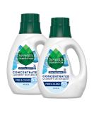 Seventh Generation Concentrated Laundry Detergent, Free & Clear Unscented, 40 Oz, Pack of 2 (106 Loads) - Buy Online on SooperMarket.com