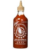 FLYING GOOSE Sriracha Hot Chili Sauce with Extra Garlic - Authentic Thai Brown Cap Seasoning Sauce (455 ml) - Perfect for Spicy Dishes & Marinades - Buy Online on SooperMarket.com