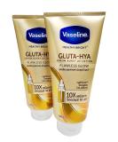 Vaseline Gluta - Hya Flawless Glow Serum Burst UV Body Lotion Size 300ml (Pack Of 2) - Buy Online on SooperMarket.com
