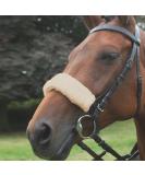 Shires Acrilan Noseband Sleeve-Natural One Size - Buy Online on SooperMarket.com