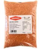 Aksoy Premium Quality Red Split Lentils 1KG 1.0 Kilograms - Buy Online on SooperMarket.com