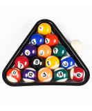 ISPiRiTo Mini Billiard Ball Set - 1-1/2 Inch American Style Resin Balls - Complete 16 Balls Set for Pool Table Accessories - Buy Online on SooperMarket.com