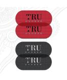 TRU Barber Hair Grippers Bundle Pack - 4 PCS Red/Black for Men and Women - Salon and Barber Hair Clips for Styling - Buy Online on SooperMarket.com