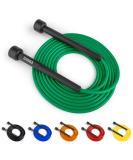 Trenas Skipping Rope | Adjustable 3m Jump Rope for Adults & Children | Speed Skipping Rope in Green - Perfect for Fitness & Training - Buy Online on SooperMarket.com
