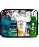 Premium Toiletry Travel Kit - 20 Piece Set for Quality Personal Care | TSA Approved Hygiene Essentials Bag for Unisex Travelers - Buy Online on SooperMarket.com